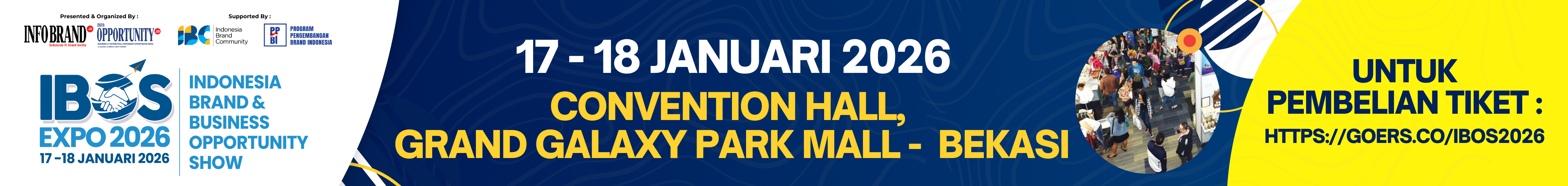 Flying Banner IBOS Expo Terbaru